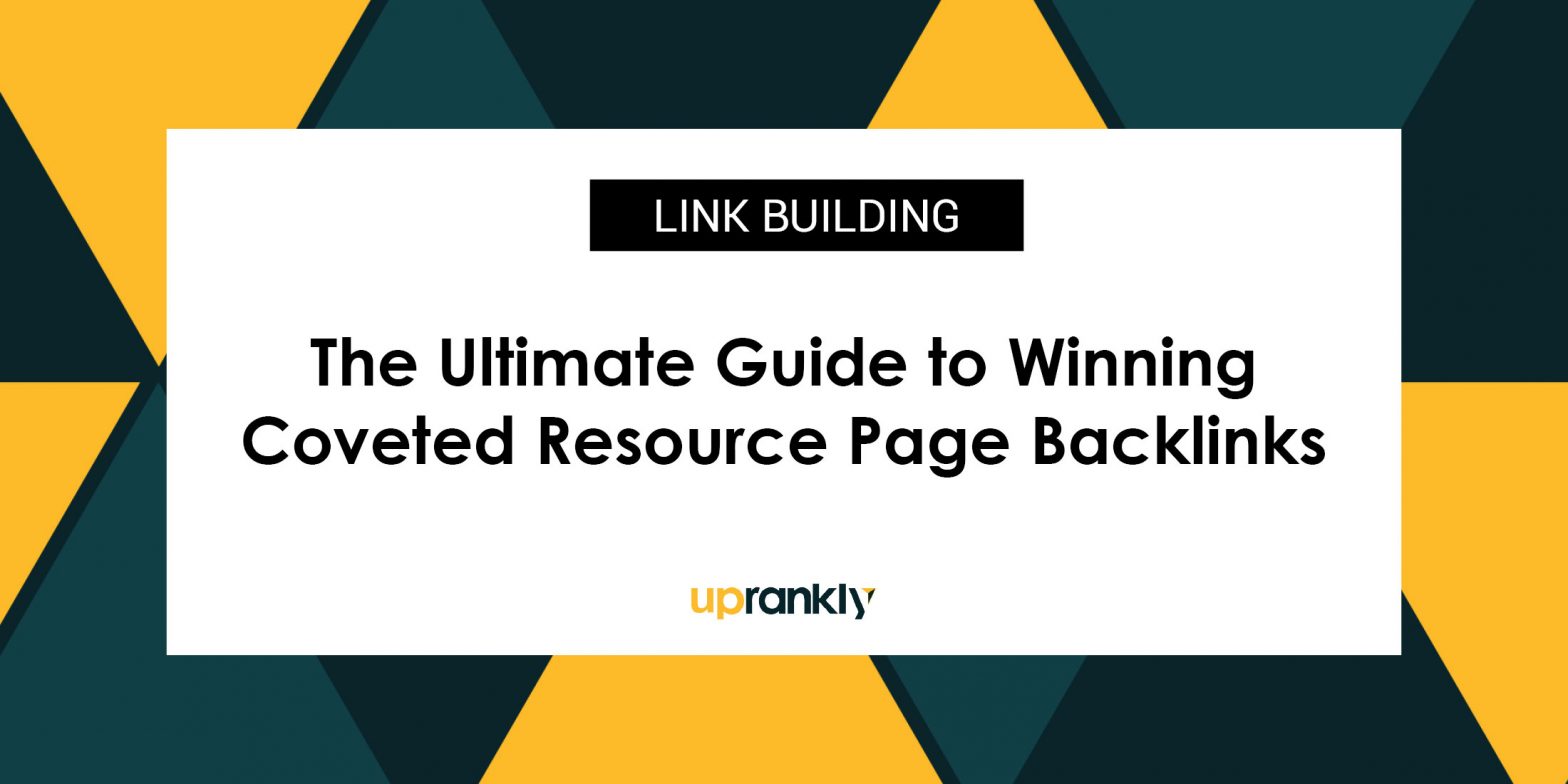 winning resource page backlinks