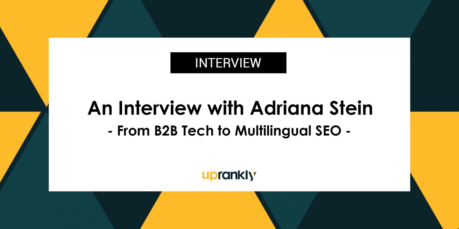 An Interview with Adriana Stein