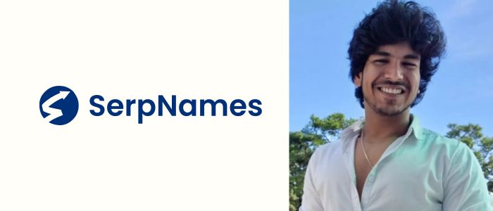 Sumit, the Founder and CEO of SerpNames